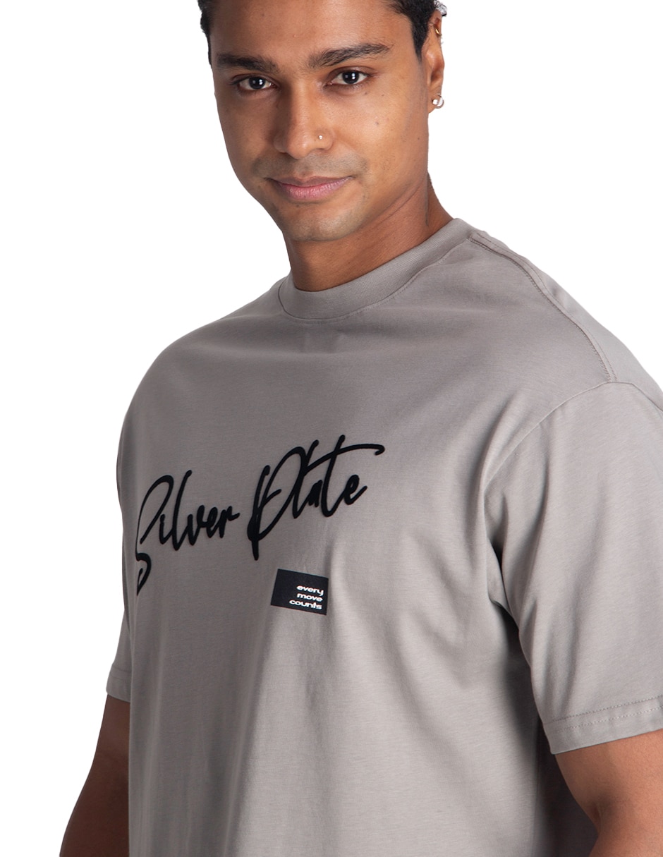 Playera cuello redondo para hombre 2