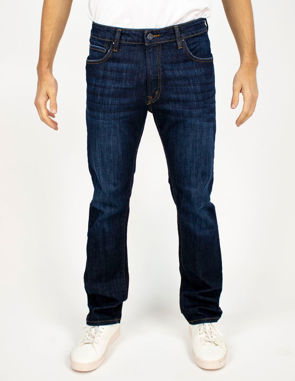 Jeans slim lavado deslavado para hombre Jeans slim lavado deslavado para hombre
