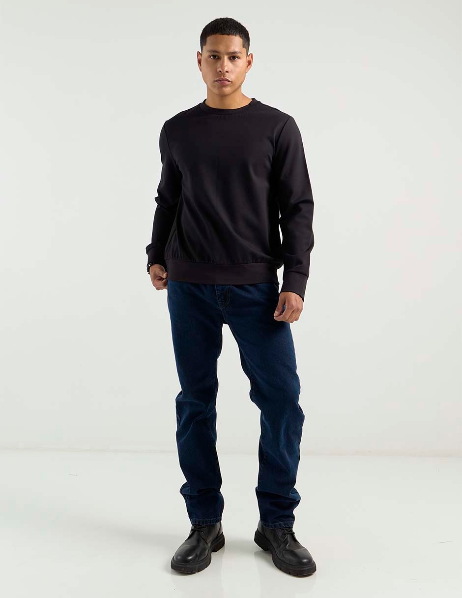 Jeans straight lavado obscuro para hombre Jeans straight lavado obscuro para hombre