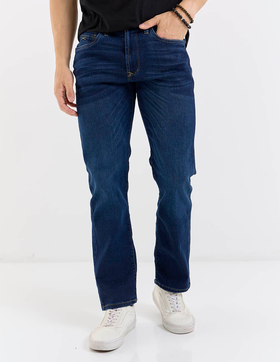 Jeans slim deslavado para hombre 7