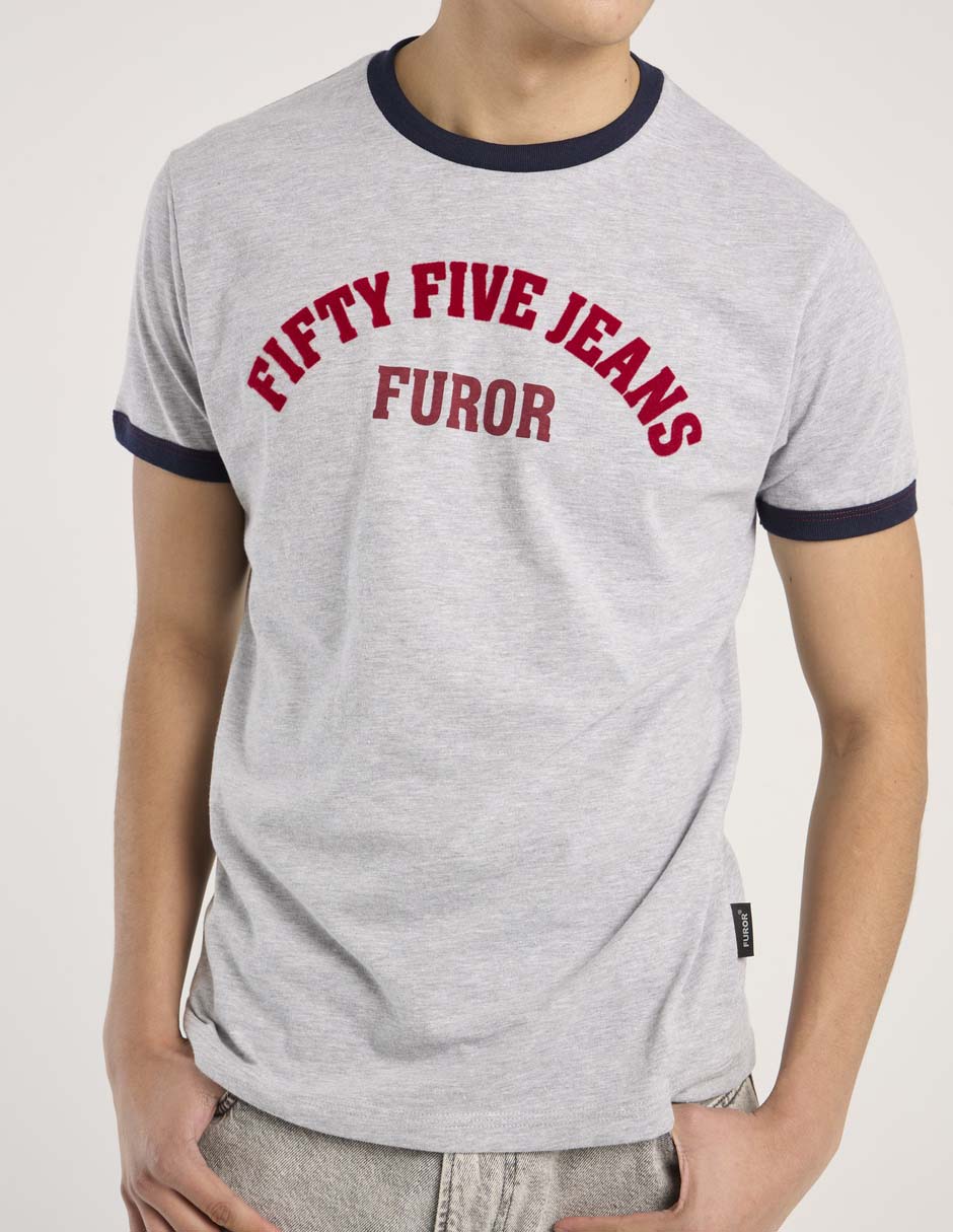 Playera cuello redondo para hombre