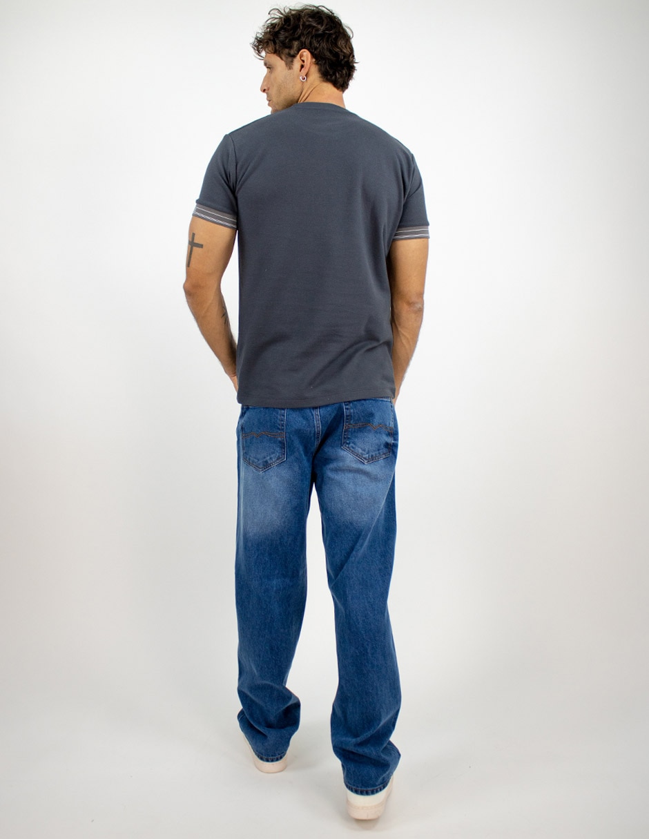 Playera cuello redondo para hombre