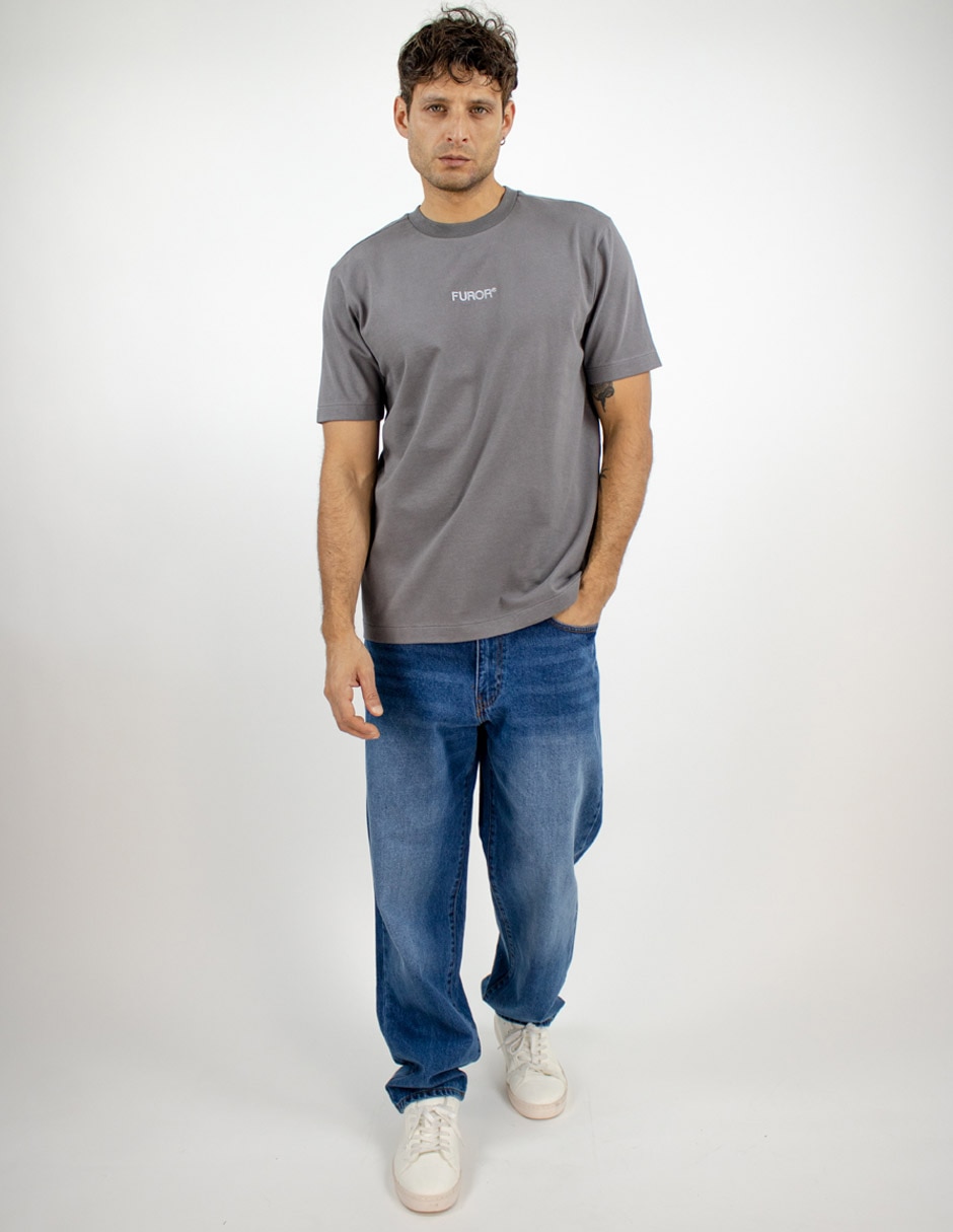 Playera cuello redondo para hombre