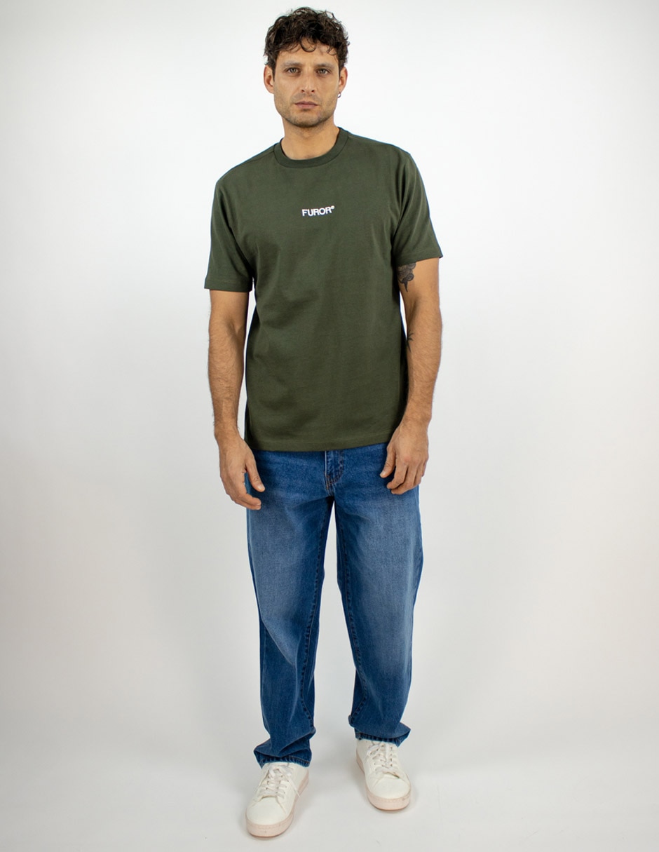 Playera cuello redondo para hombre