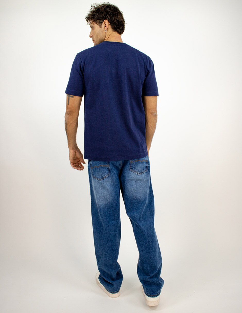 Playera cuello redondo para hombre
