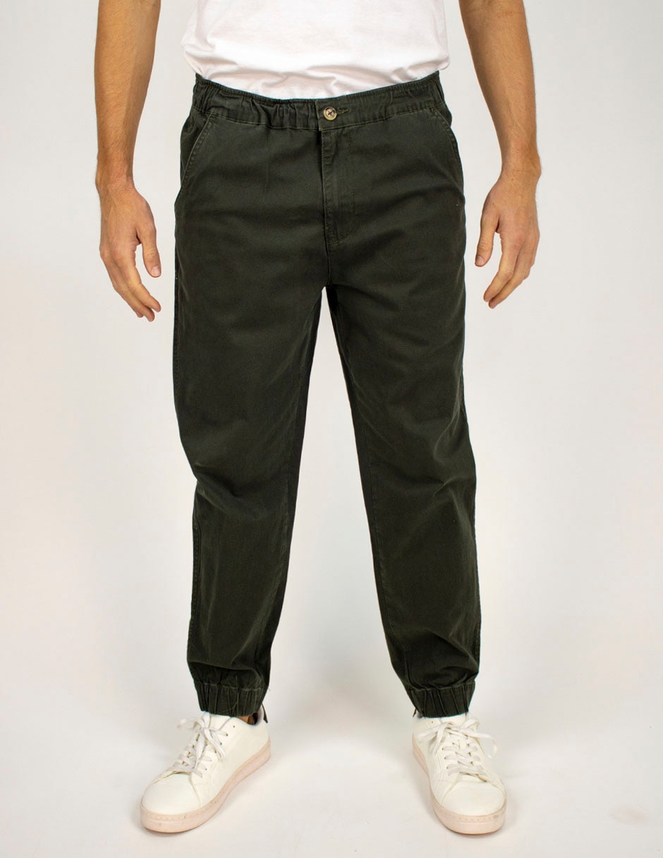 Jogger slim con bolsillos para hombre Jogger slim con bolsillos para hombre