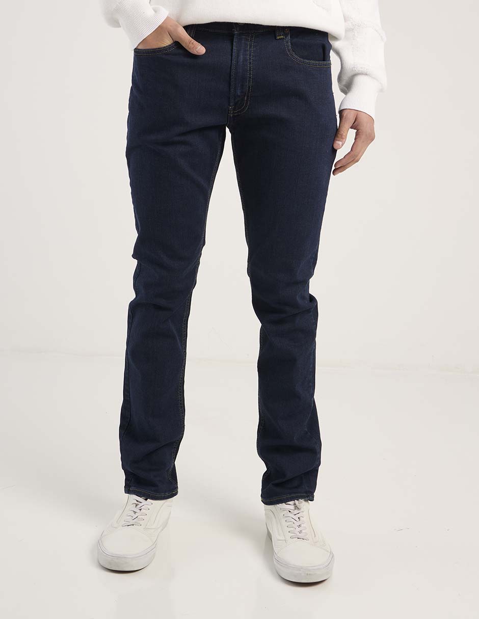 Jeans straight para hombre 7