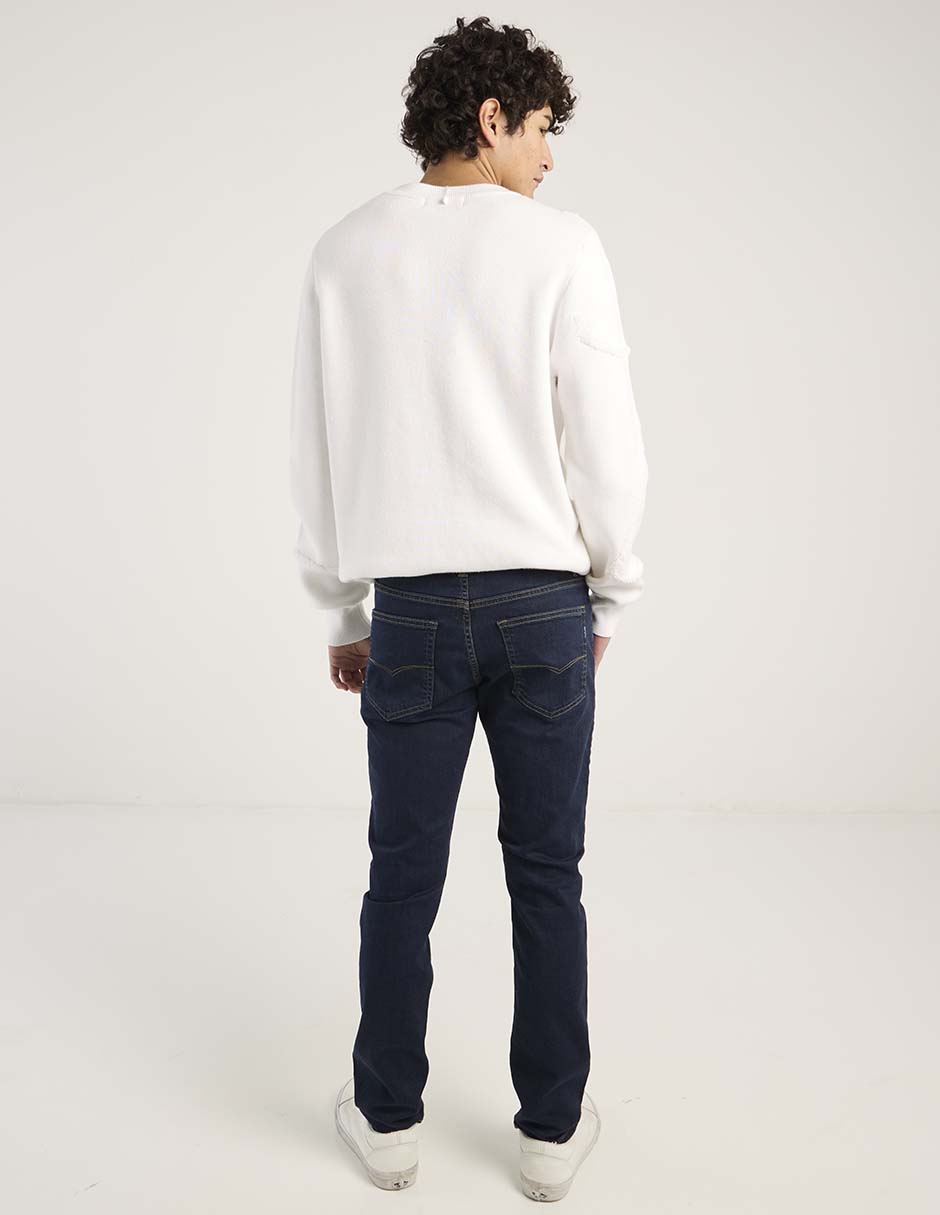 Jeans straight para hombre 11