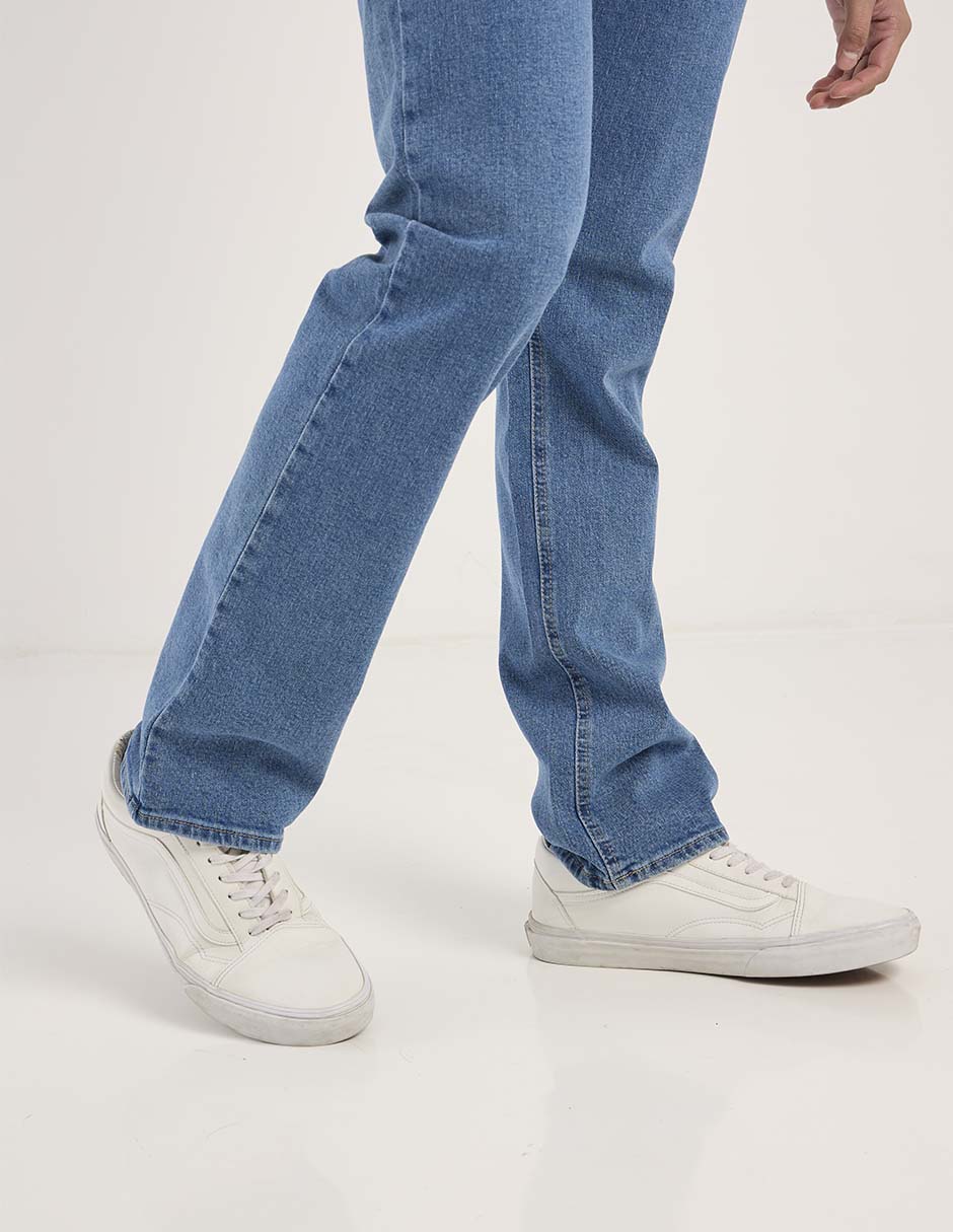 Jeans straight Oggi lavado claro para hombre