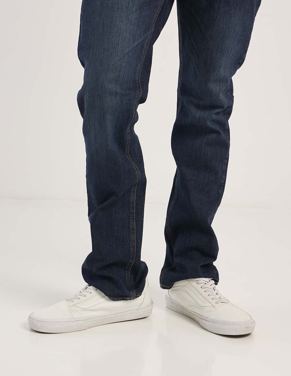 Jeans straight Oggi deslavado para hombre