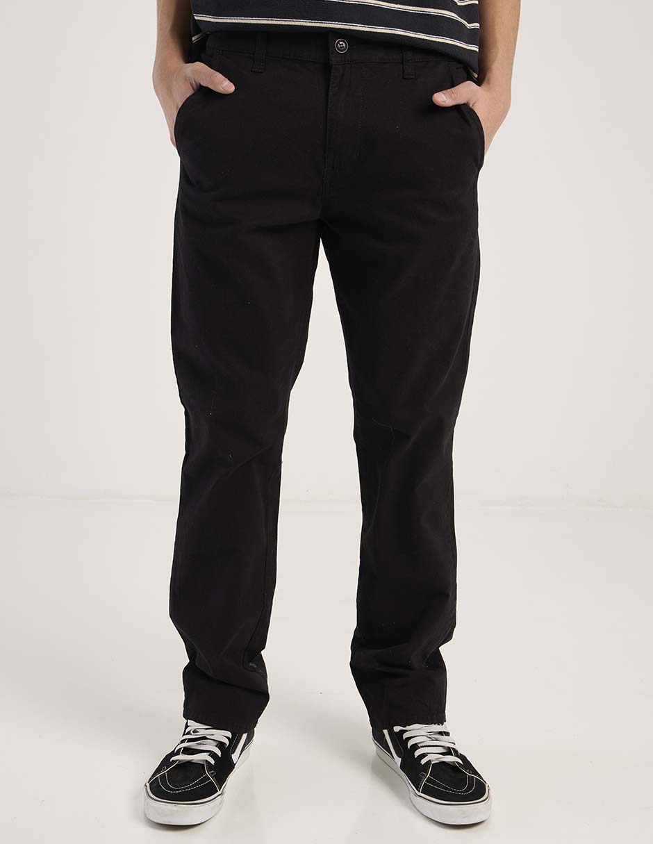 Pantalón straight Oggi de gabardina para hombre