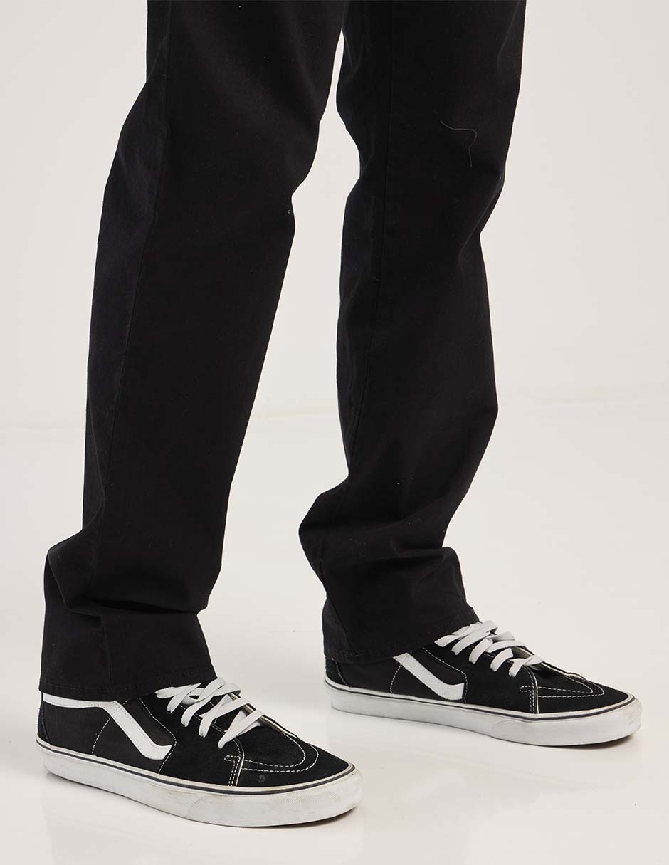 Pantalón straight Oggi de gabardina para hombre