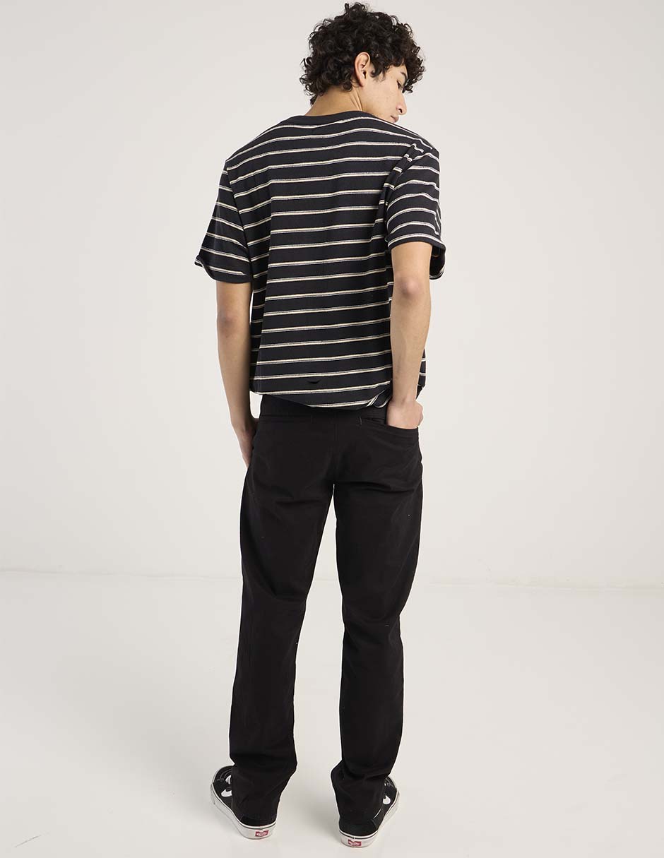 Pantalón straight Oggi de gabardina para hombre
