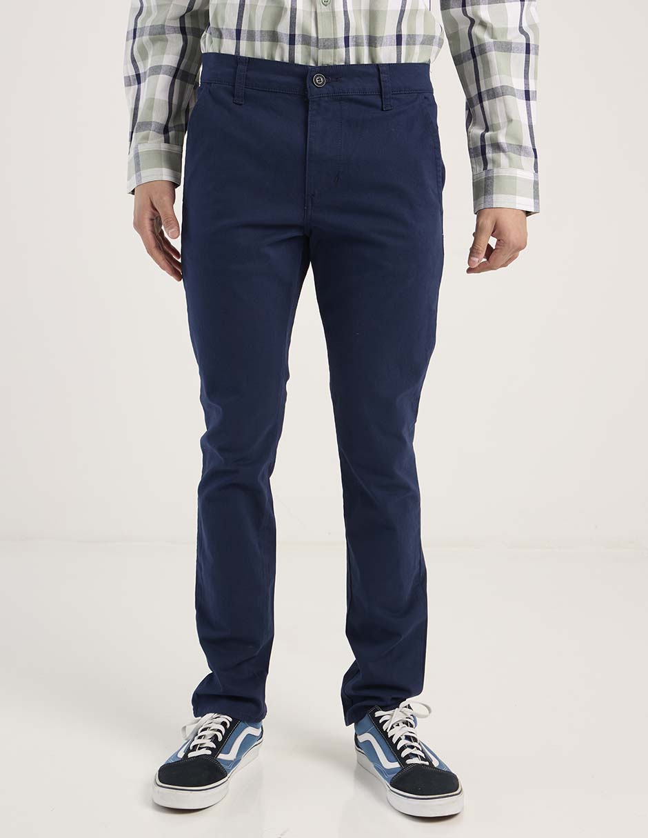 Pantalón slim Oggi de algodón para hombre
