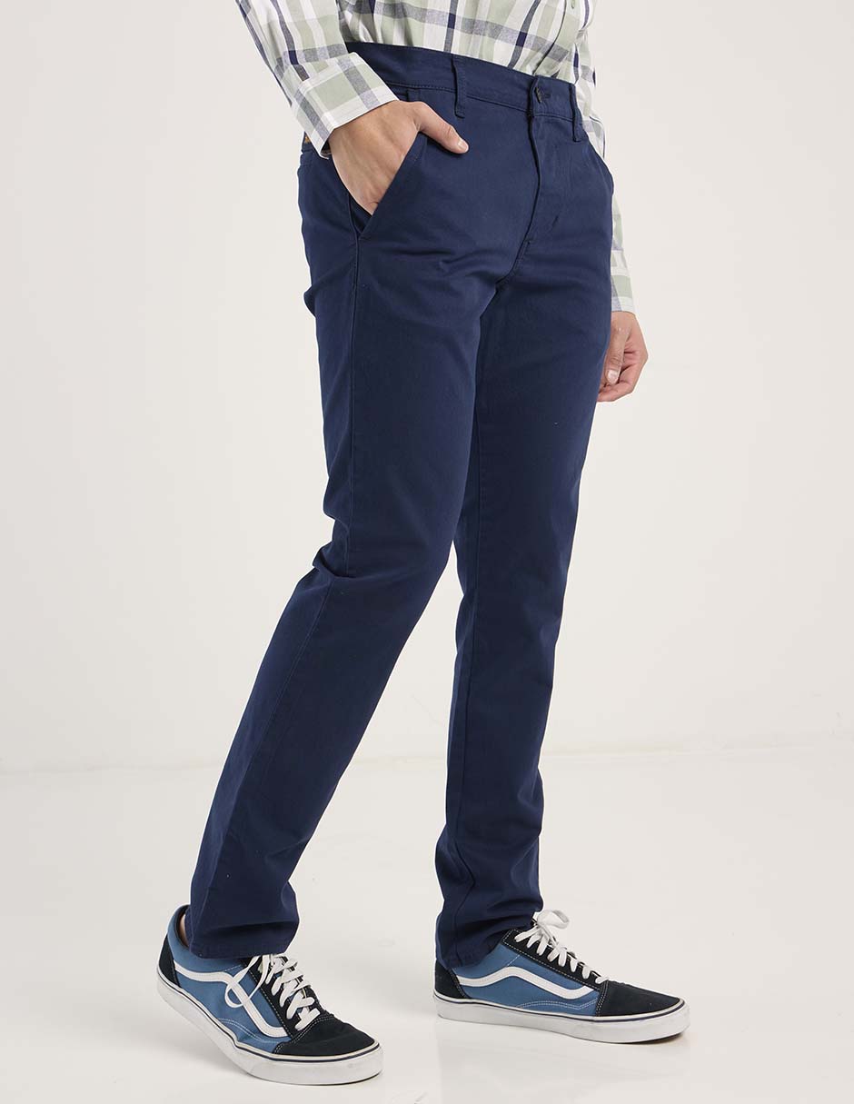 Pantalón slim Oggi de algodón para hombre