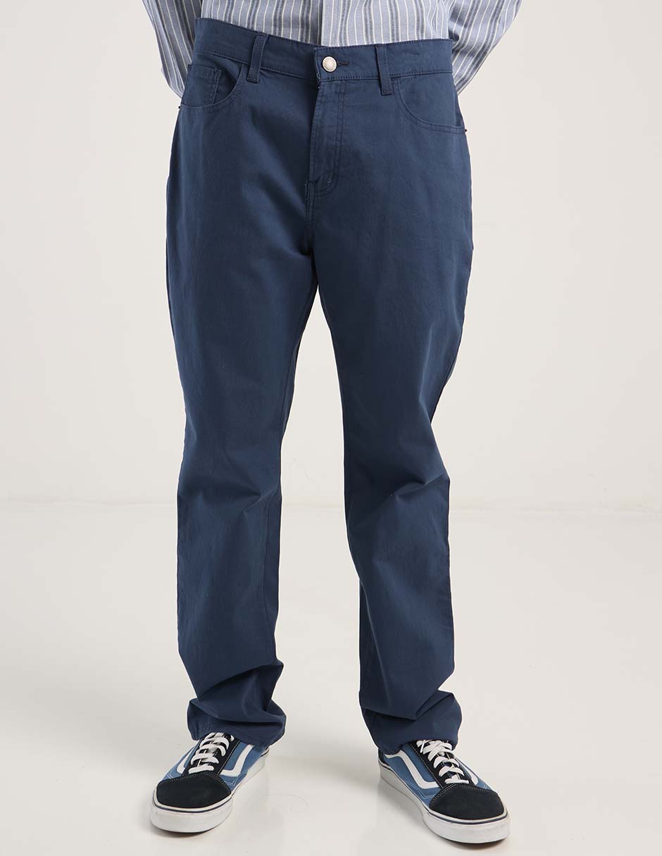 Pantalón straight Oggi de algodón para hombre