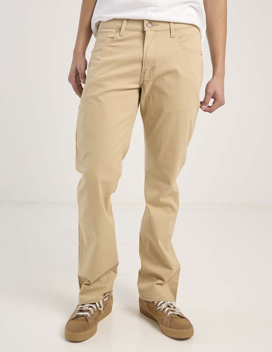 Pantalón straight Oggi de algodón para hombre