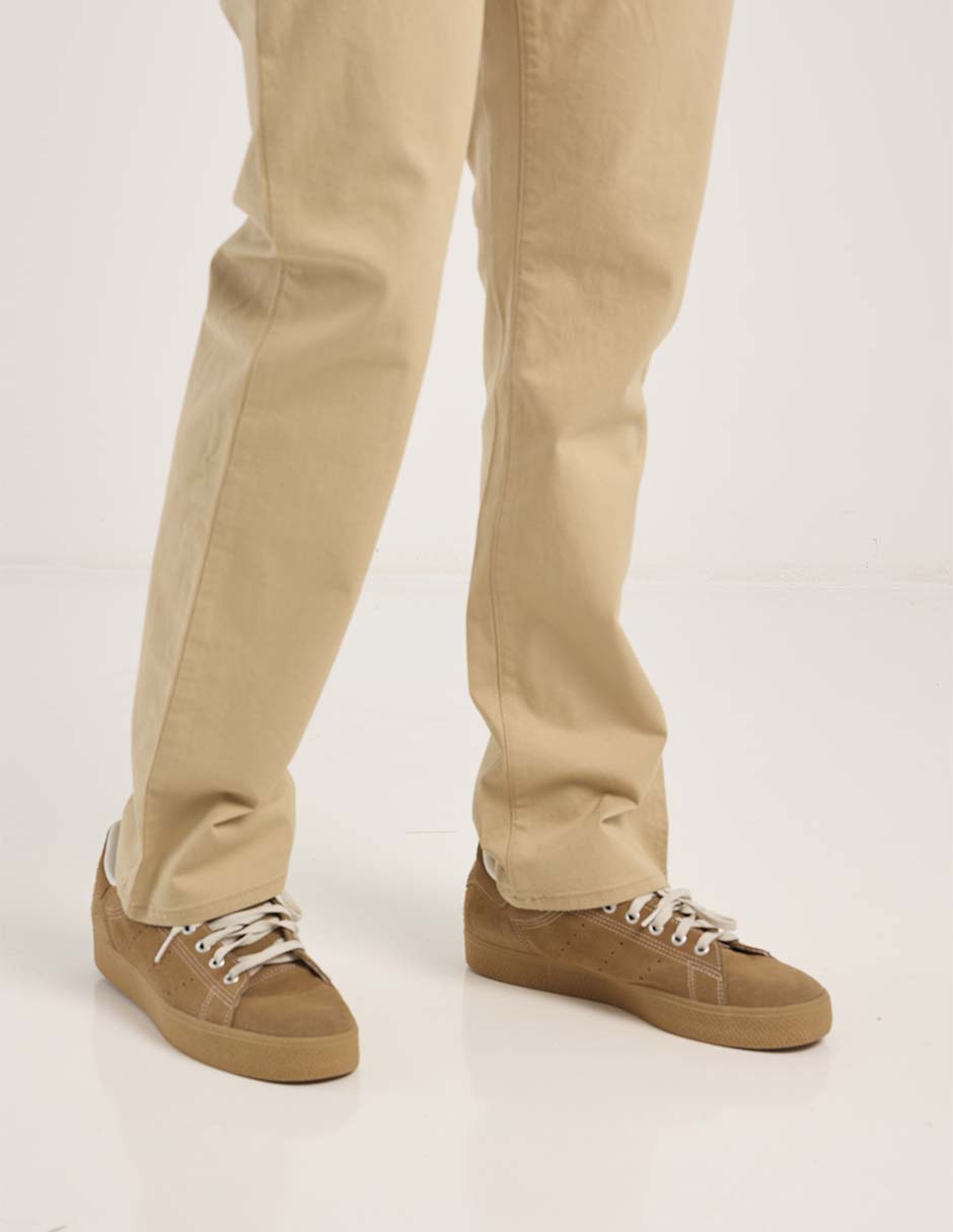 Pantalón straight Oggi de algodón para hombre