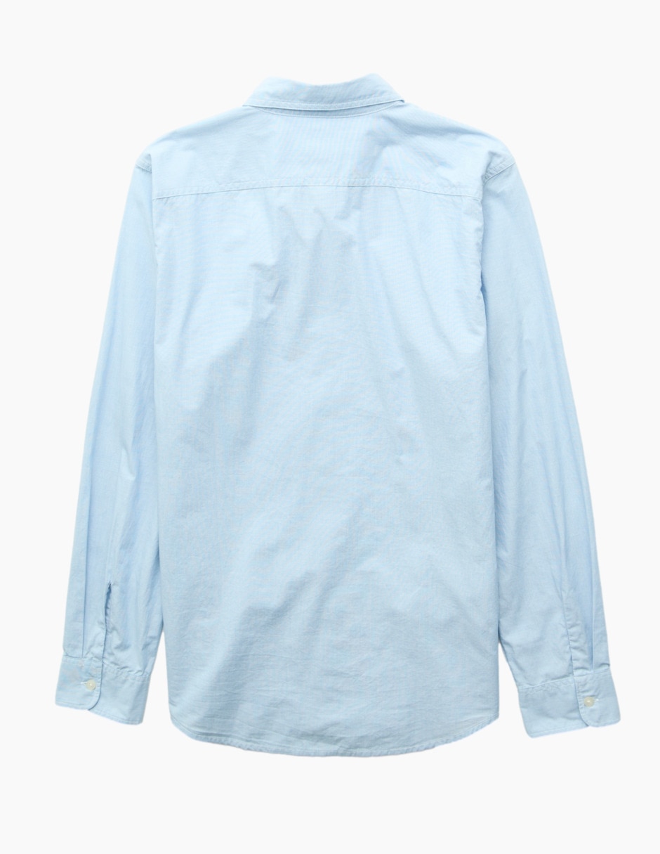 Camisa casual American Eagle de algodón manga larga para hombre