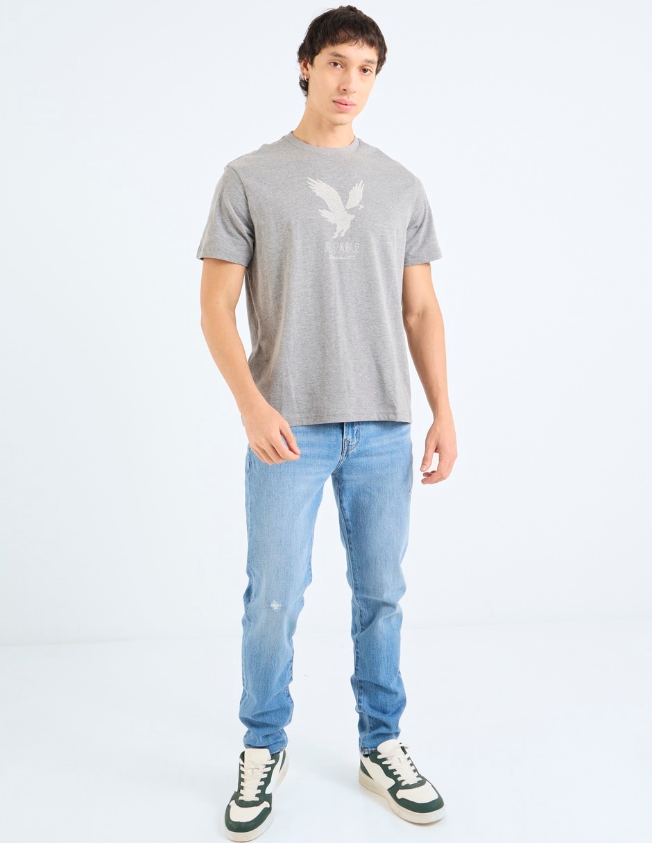 Playera American Eagle cuello redondo para hombre