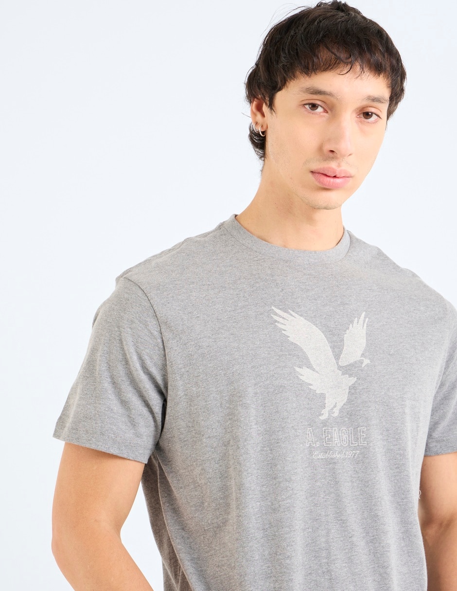 Playera American Eagle cuello redondo para hombre
