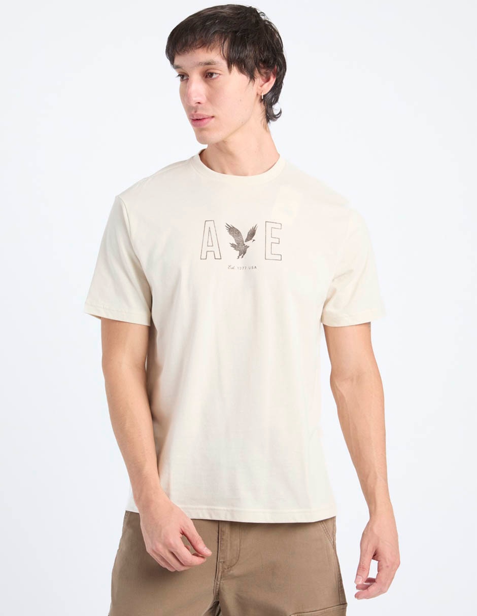 Playera Tee cuello redondo para hombre Playera Tee cuello redondo para hombre