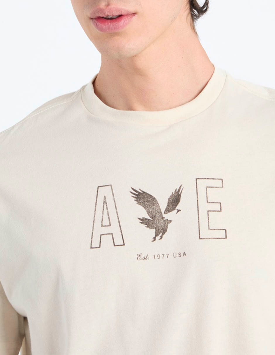 Playera Tee cuello redondo para hombre 7