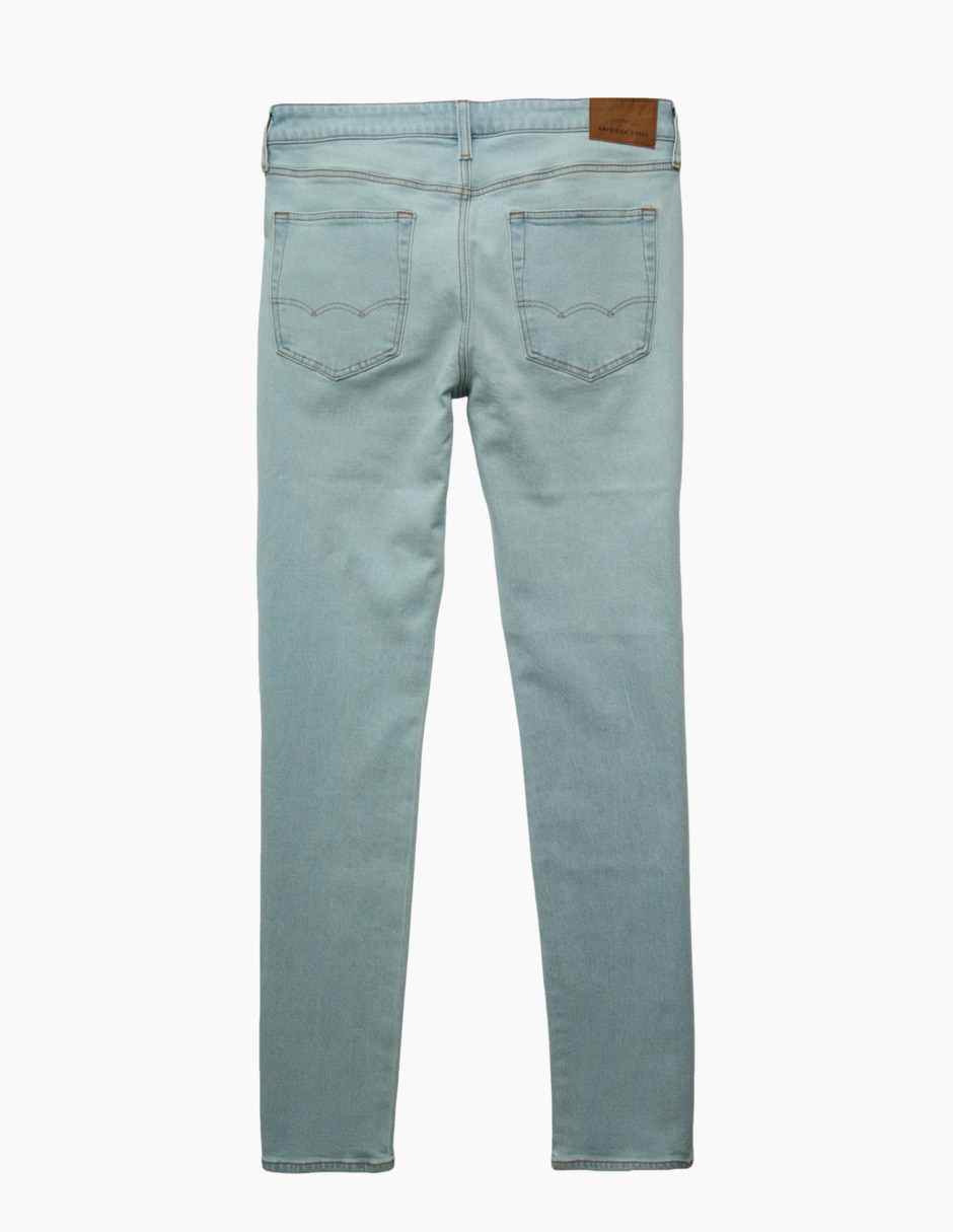 Jeans slim deslavado para hombre 7