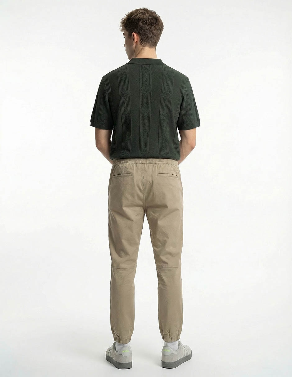 Pantalón jogger regular American Eagle de algodón para hombre