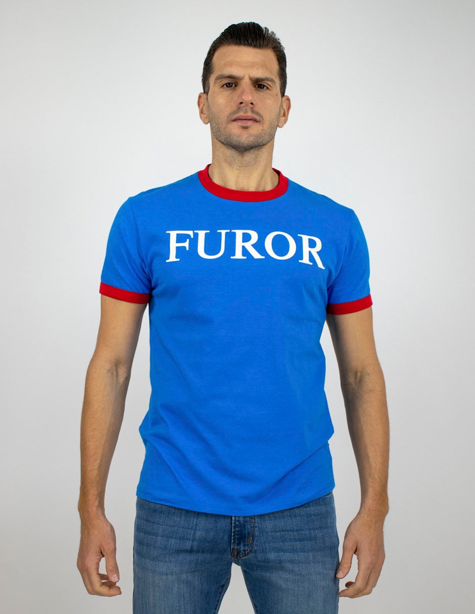 Playera cuello redondo para hombre