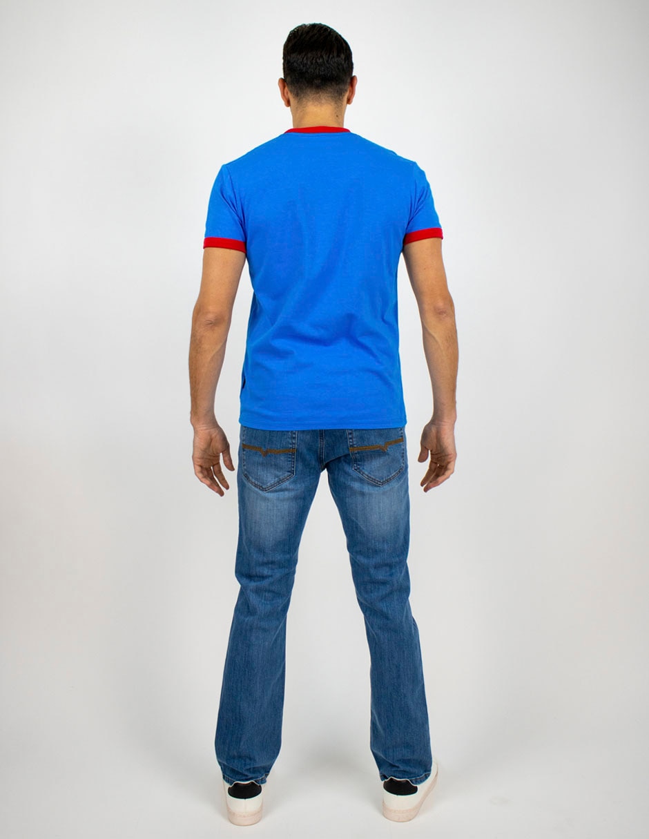 Playera cuello redondo para hombre