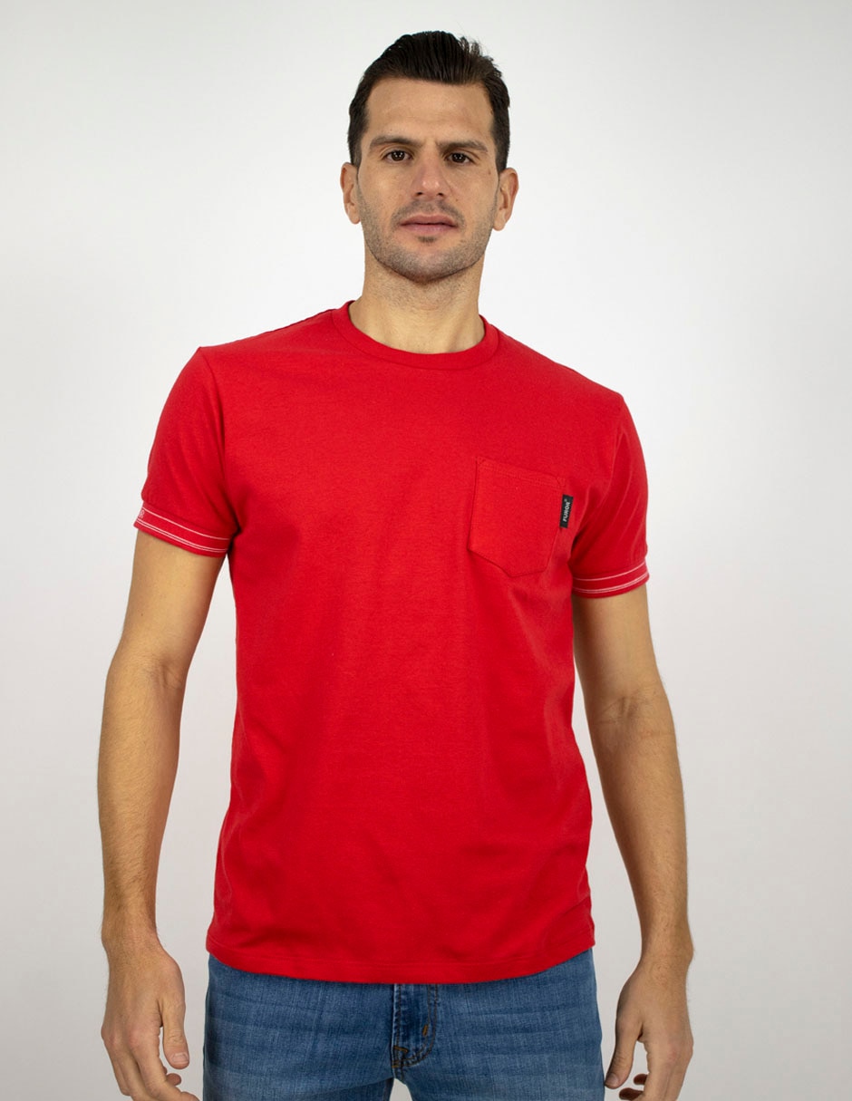 Playera cuello redondo para hombre Playera cuello redondo para hombre