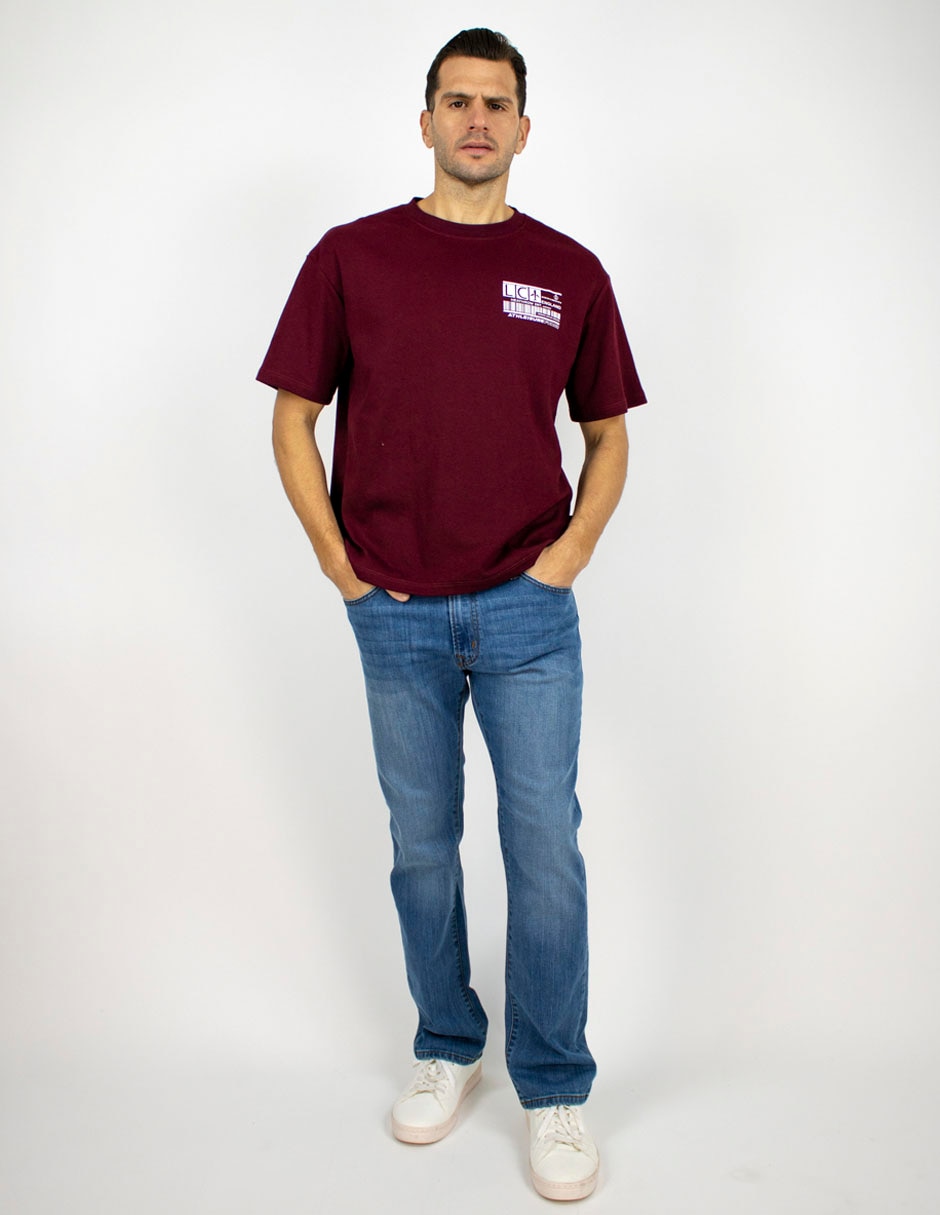 Playera cuello redondo para hombre