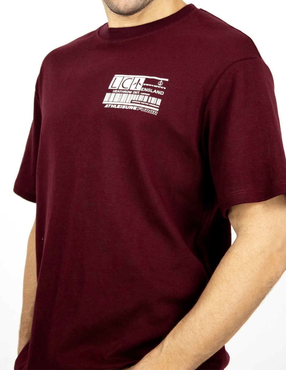 Playera cuello redondo para hombre
