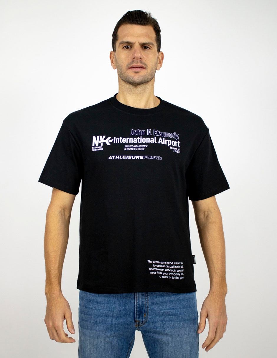 Playera cuello redondo para hombre Playera cuello redondo para hombre