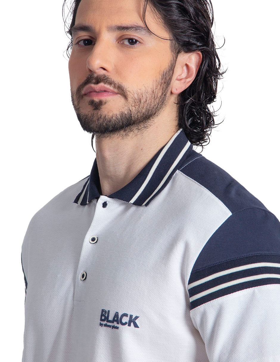 Playera tipo polo Silver Plate para hombre