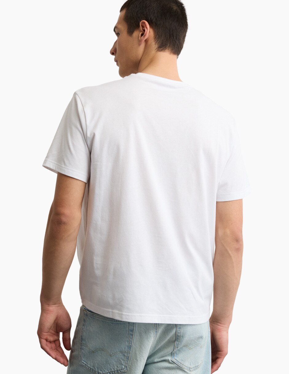 Playera cuello redondo para hombre