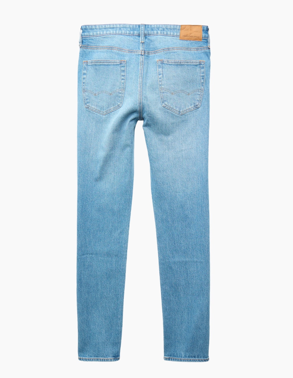 Jeans slim American Eagle lavado medio para hombre