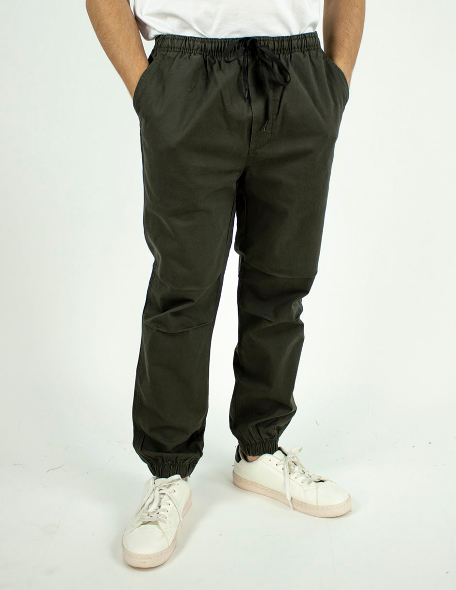 Jogger regular con bolsillos para hombre Jogger regular con bolsillos para hombre