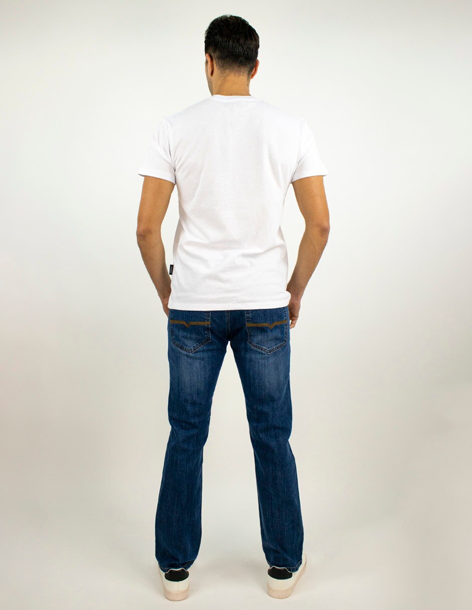 Playera cuello redondo para hombre 2