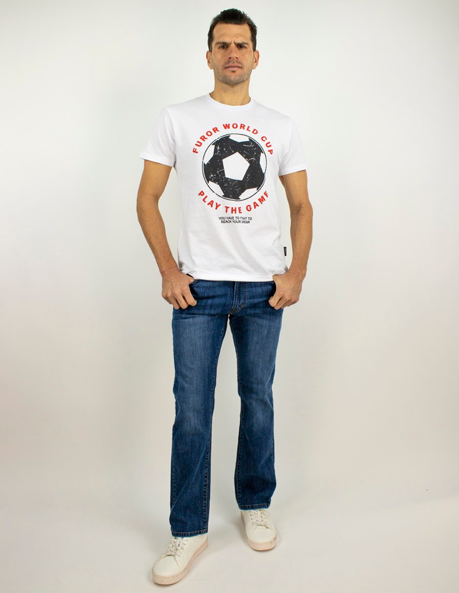 Playera cuello redondo para hombre 3