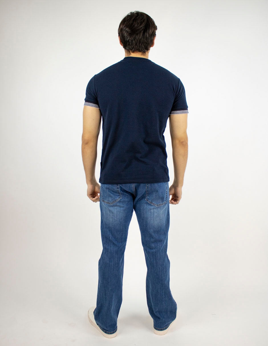Playera cuello redondo para hombre 2