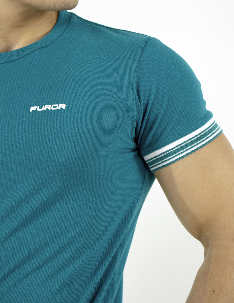 Playera cuello redondo para hombre 7