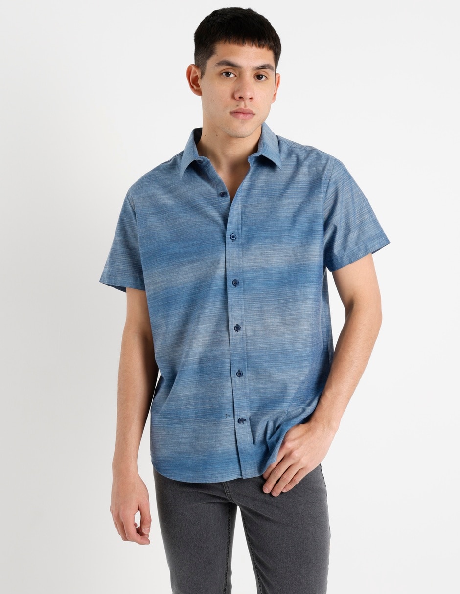 Camisa casual manga corta para hombre Camisa casual manga corta para hombre