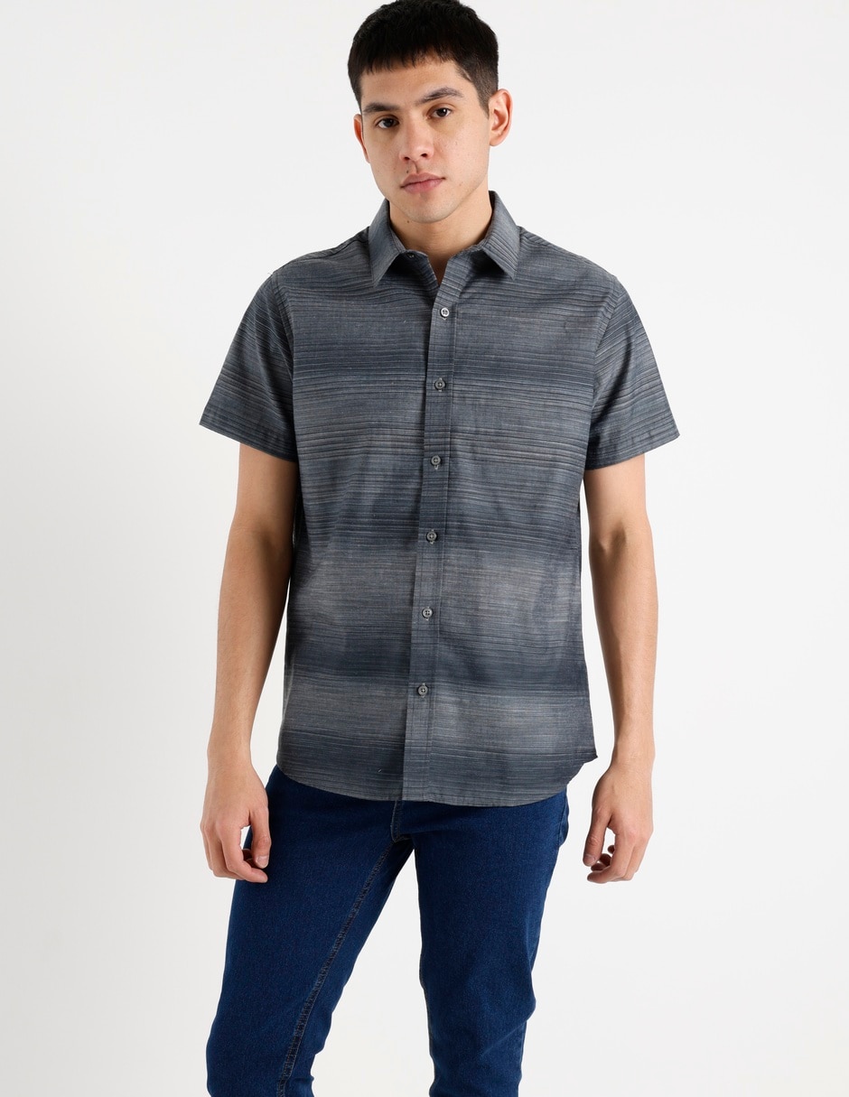Camisa casual manga corta para hombre Camisa casual manga corta para hombre
