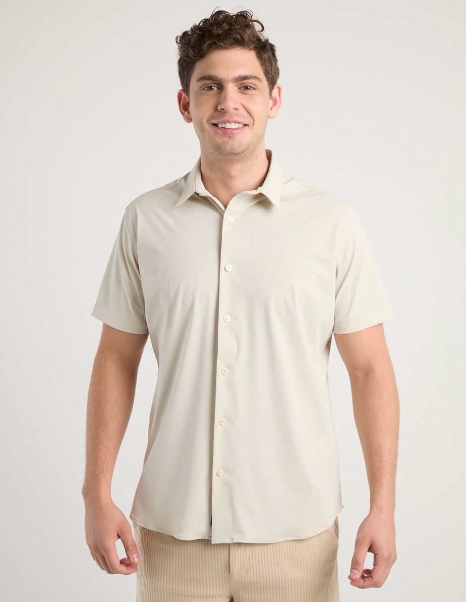 Camisa casual manga corta para hombre Camisa casual manga corta para hombre