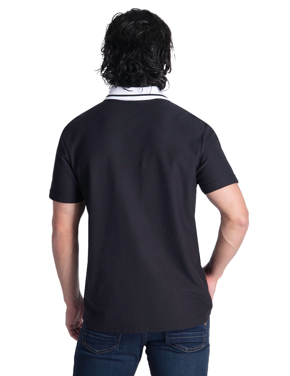 Playera tipo polo Silver Plate para hombre