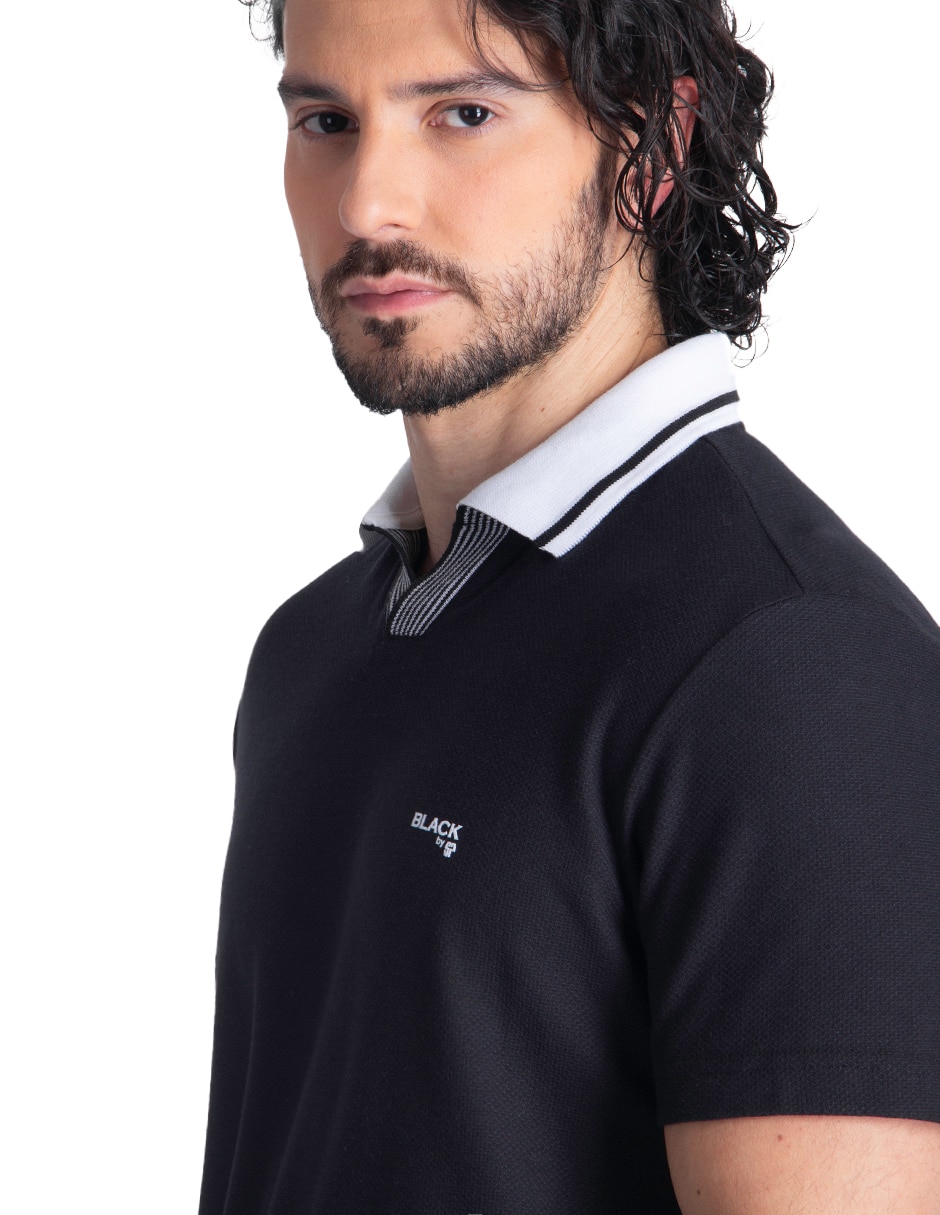Playera tipo polo Silver Plate para hombre