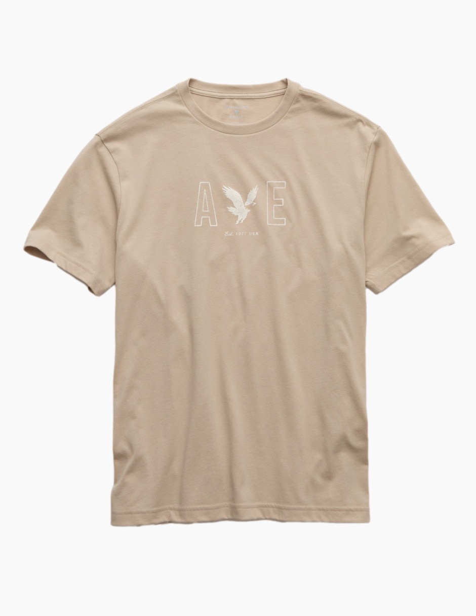 Playera American Eagle cuello redondo para hombre 3
