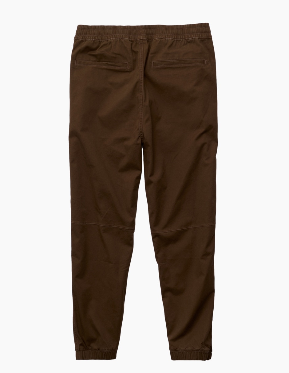 Pantalón jogger regular de algodón para hombre 4